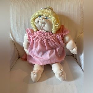 Diana McCabe Forever Babies Doll 1981 Vintage handmade with yarn hair